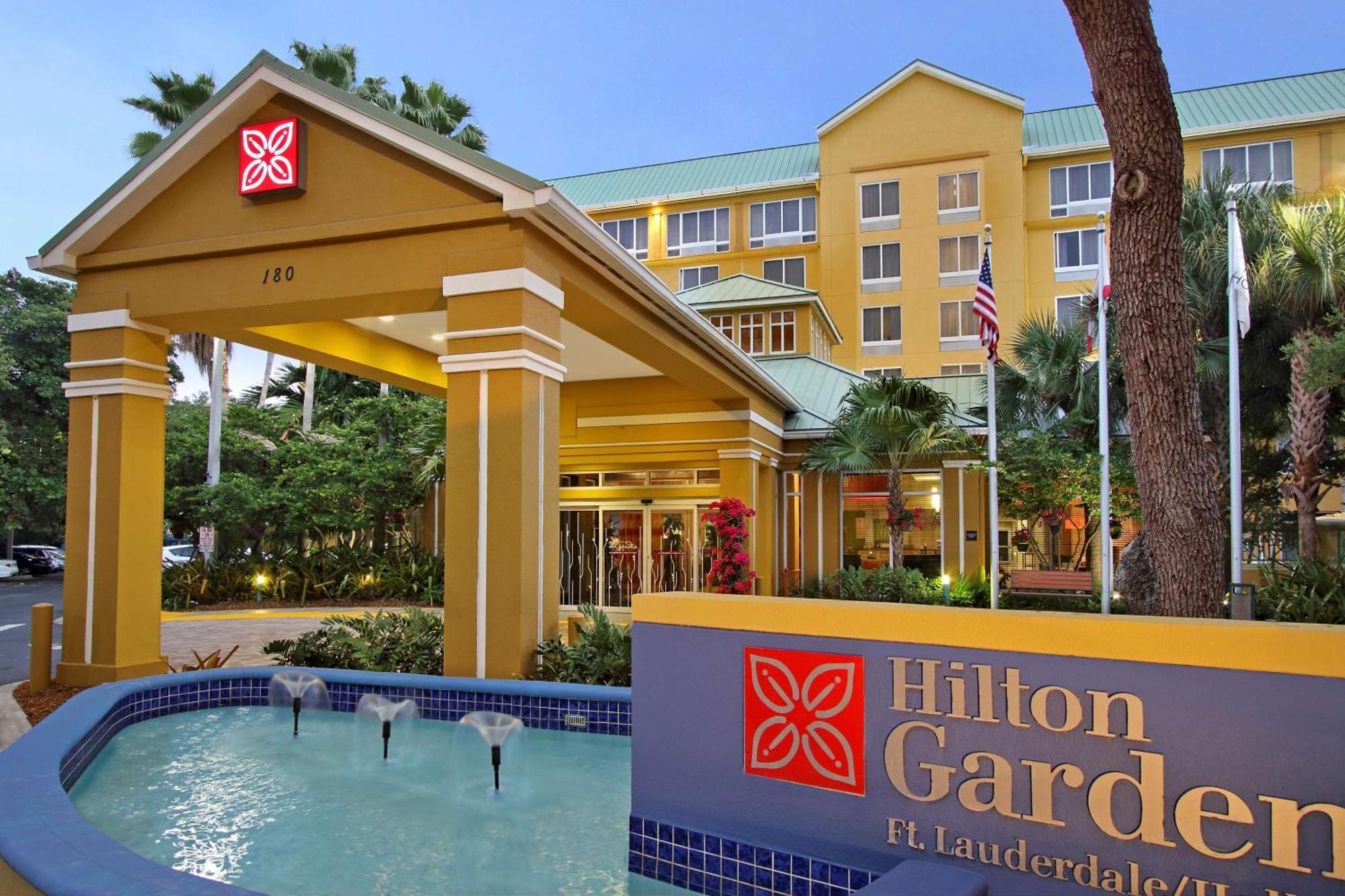 Hilton Garden Inn Ft. Lauderdale Airport-Cruise Port Дания-Бич Экстерьер фото